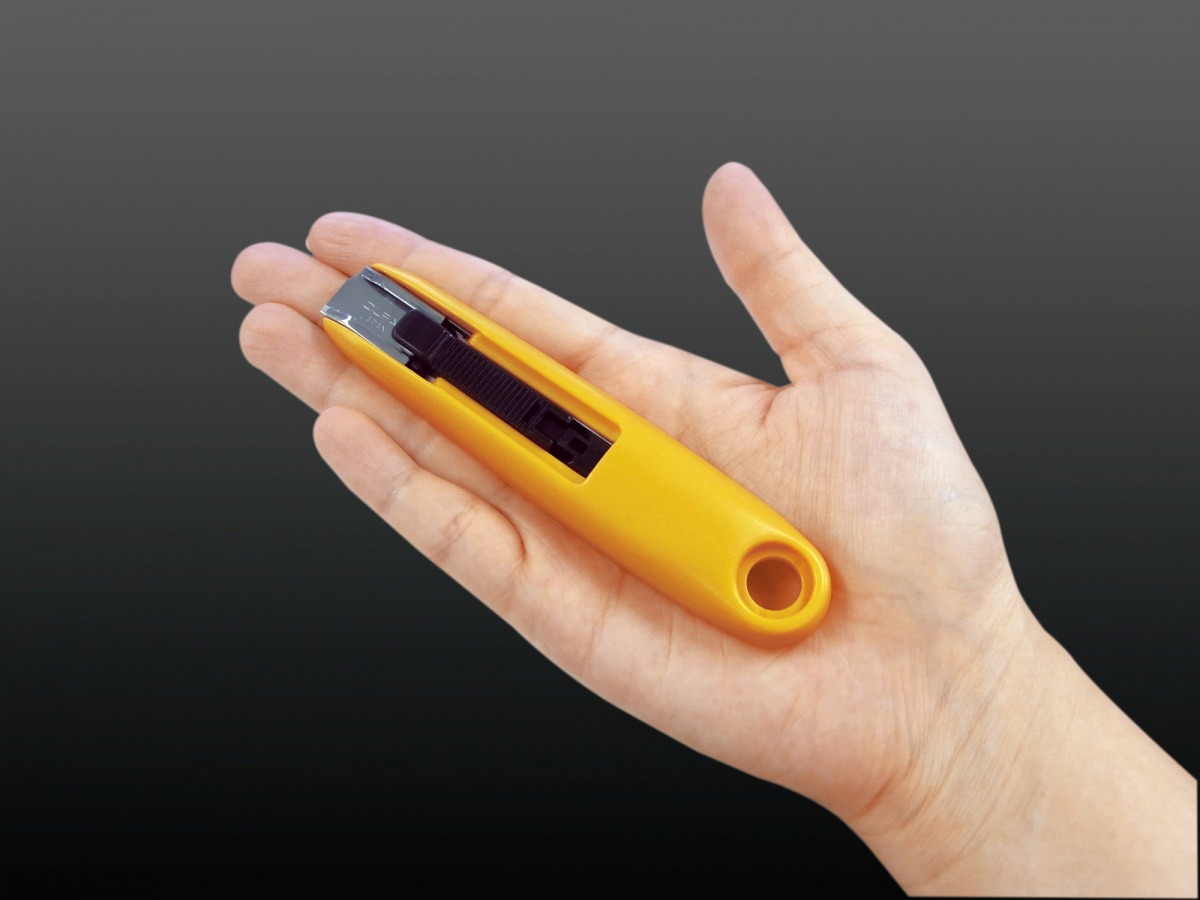 Cúter de seguridad compacto con retracción de cuchilla semi automática SK-7 OLF-SK-7/24 | CUTTERS
