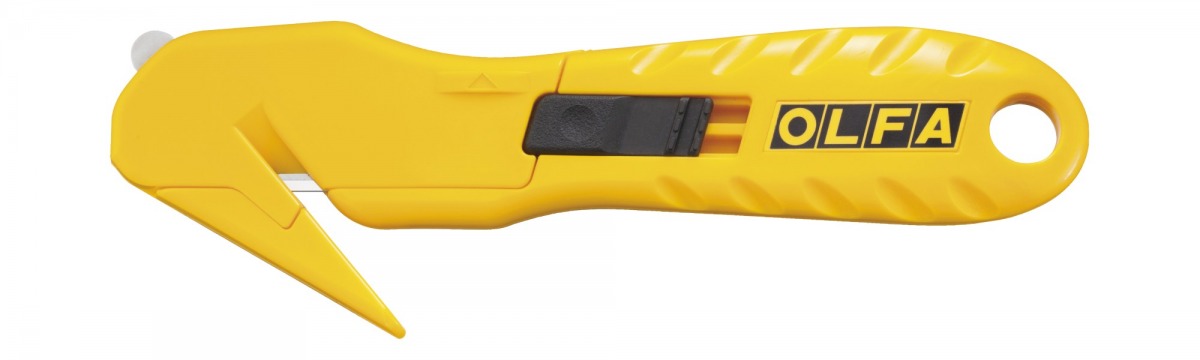 Cúter de seguridad pico de pato con cuchilla oculta SK-10 OLF-SK-10/24 | CUTTERS