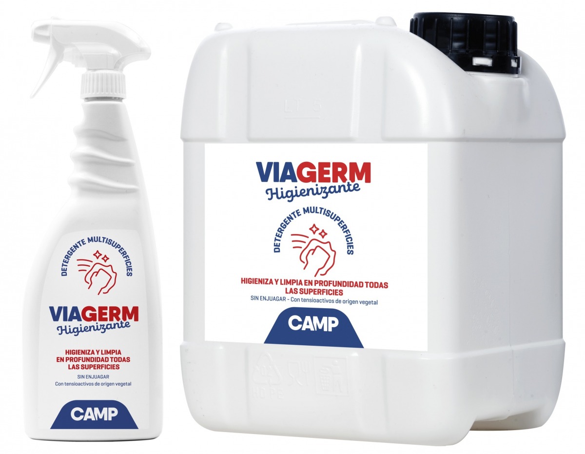 Detergente higienizante multisuperficies sin enjuagar Viagerm CAM-3029-750 | QUÍMICOS