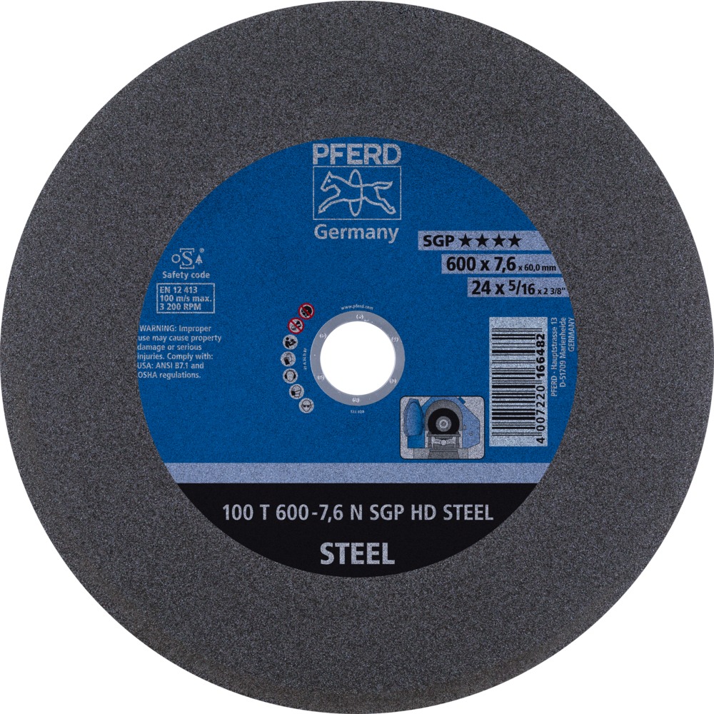 Discos de corte estacionario - Línea SGP HD STEEL (acero) PFE-66323195 | DISCOS DE CORTE