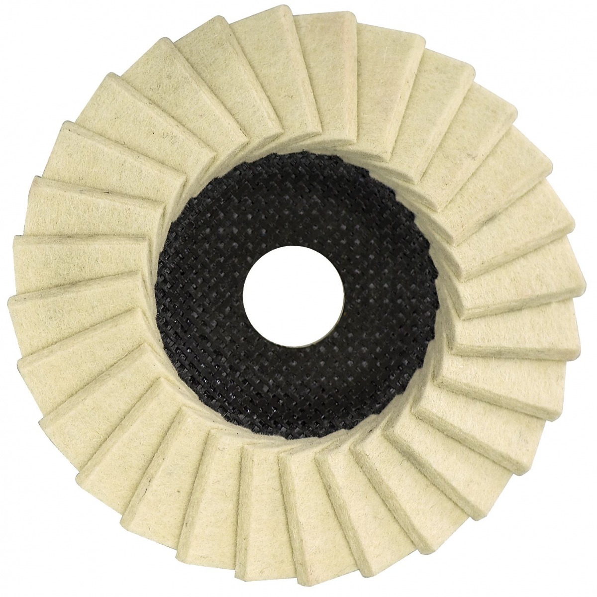 Discos de láminas de fieltro para pulir/abrillantar POLIMAXX 4 DRO-5541220100 | DISCOS DE CORTE