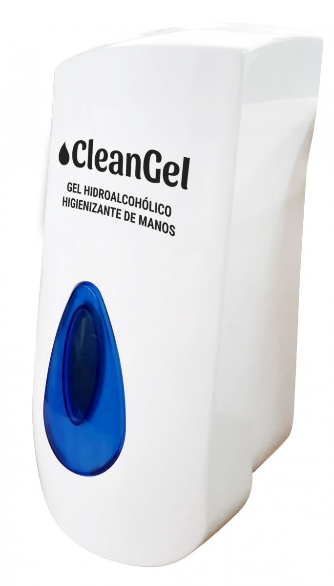 Dosificador de pared para bolsas de gel hidroalcohólico higienizante de manos CleanGel CLE-GMD0800 | QUÍMICOS