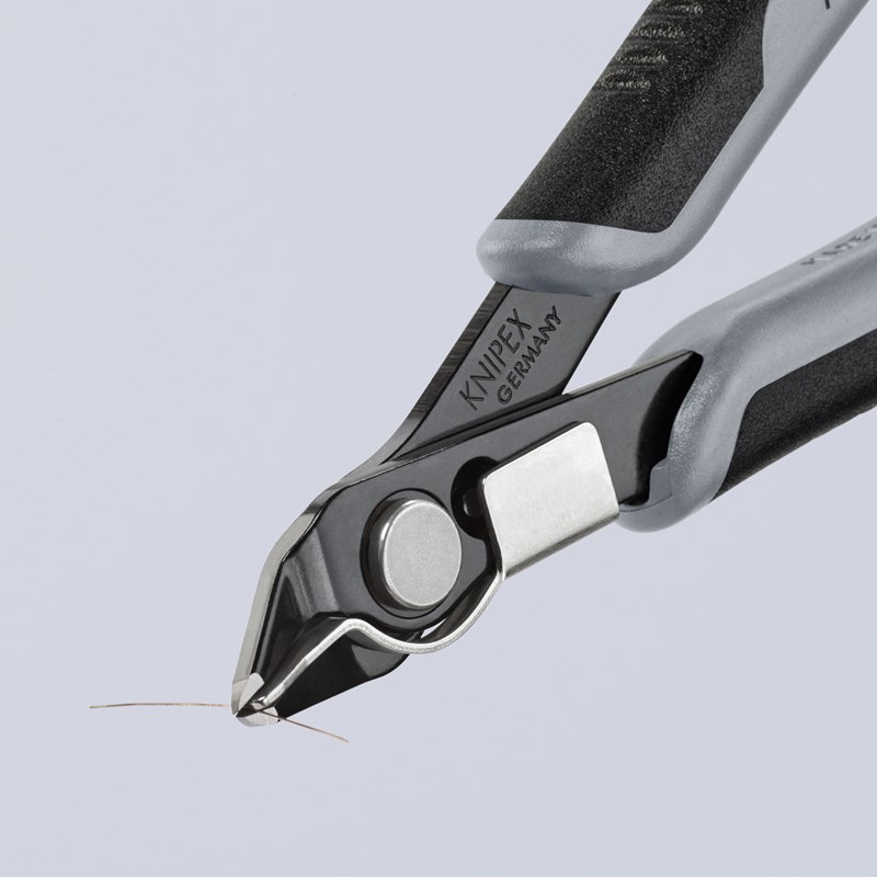 Electronic Super Knips® con fundas multicomponentes bruñido 125 mm KNIPEX 78 71 125 KNI-78 71 125 | ALICATES