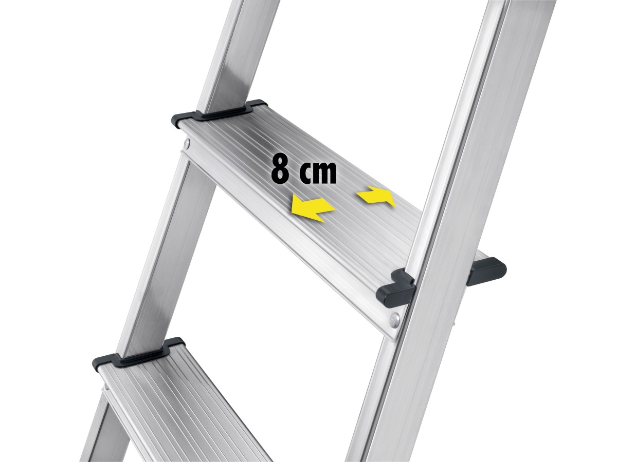 Escalera de tijera de aluminio L40 EasyClix FR HAI-5_8943-001 | ESCALERAS