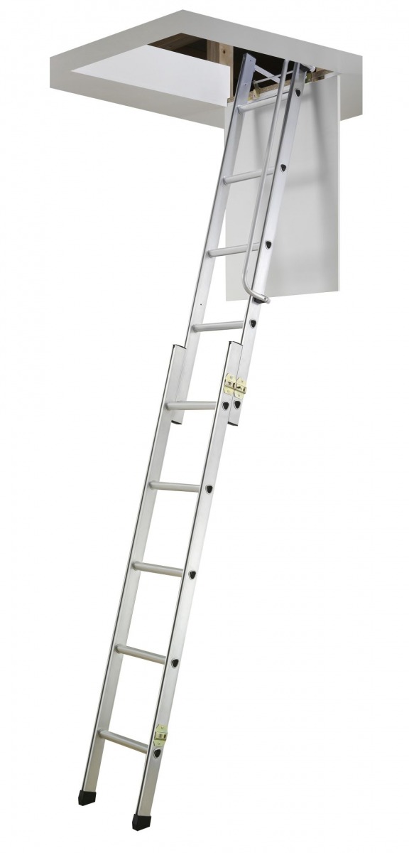 Escalera escamoteable de aluminio HAI-9344-001 | ESCALERAS