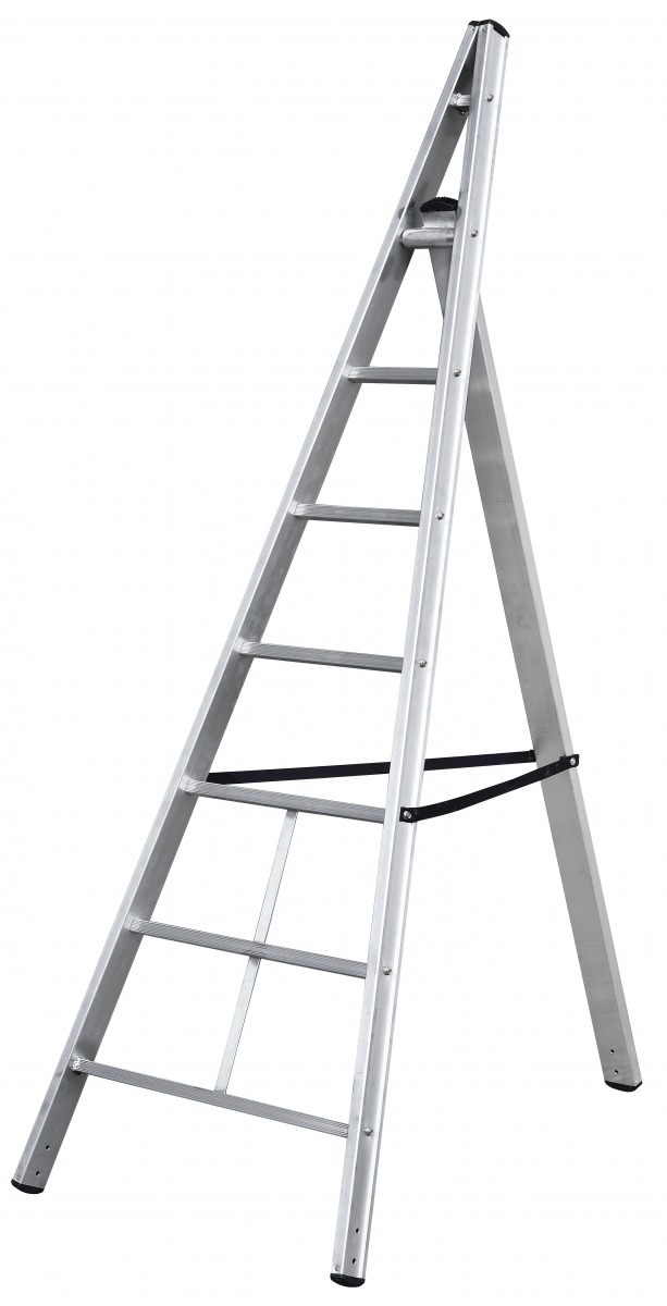 Escalera triangular de aluminio Trittika GIE-AL500 | 