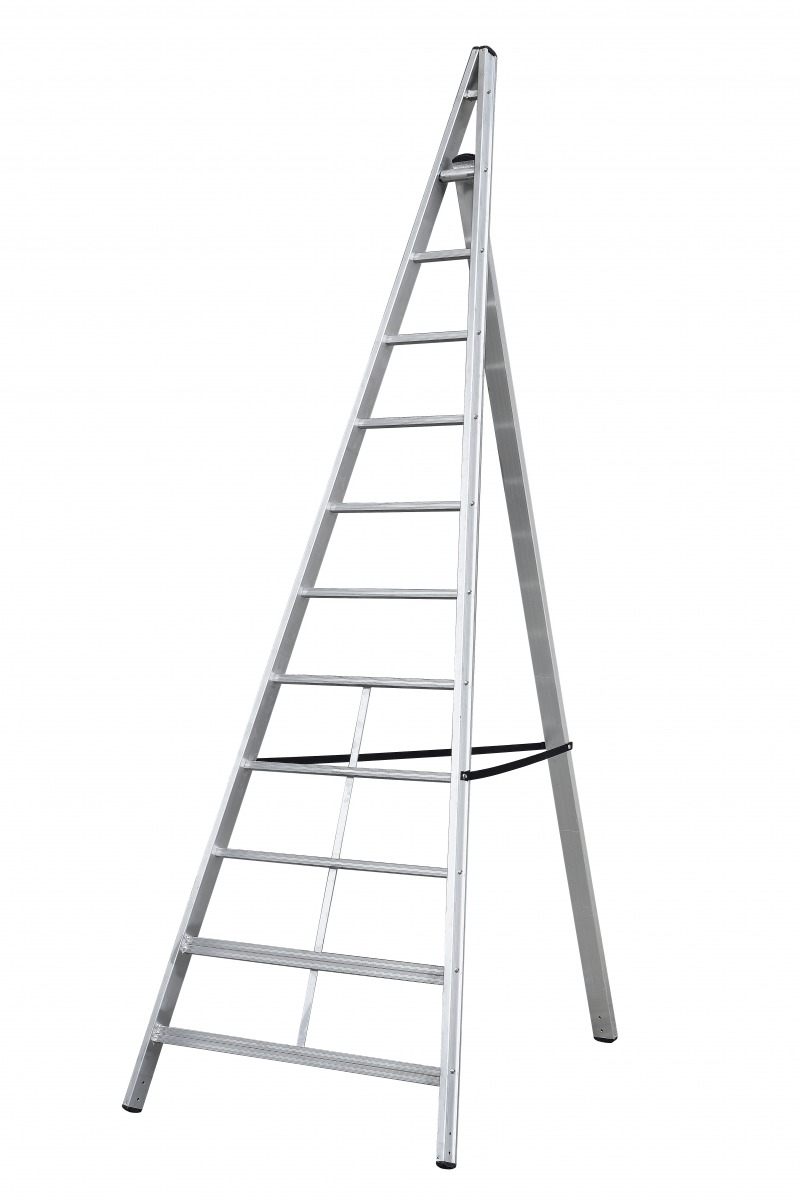 Escalera triangular de aluminio Trittika GIE-AL500 | 