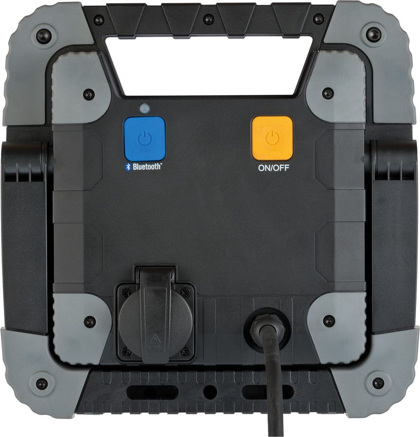 Foco LED portátil TORAN con Bluetooth y toma de corriente BRE-1171470501 | FOCOS / ILUMINACIÓN