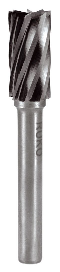 Fresas metal duro Alu forma A - ZYA Cilíndrica sin dentado frontal RUK-116015A | FRESADORAS