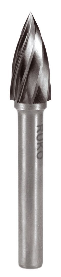 Fresas metal duro Alu forma G - SPG Arco en punta RUK-116025A | FRESADORAS