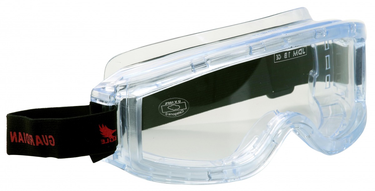 Gafas de seguridad panorámicas transparentes GUARDIAN EAG-GUTRSG | PROTECCIÓN VISUAL