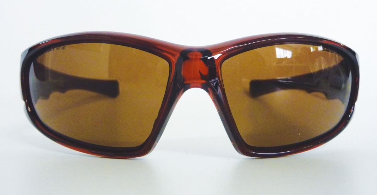 Gafas de seguridad polarizadas marrones con montura marrón EAGLE EAG-EAPOLBBEY | PROTECCIÓN VISUAL