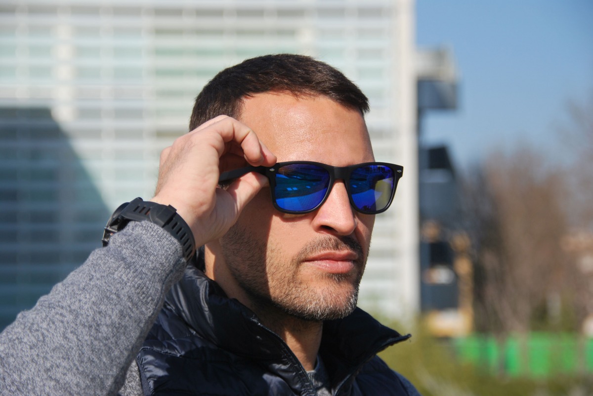 Gafas de sol lente espejo azul WAVE EAG-WABLMSU | PROTECCIÓN VISUAL