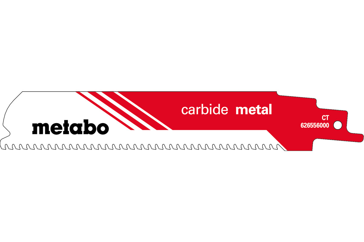 Hoja para sierras de sable \"carbide metal\" 150 x 1,25 mm (626556000) MET-626556000 | HOJAS DE SIERRA