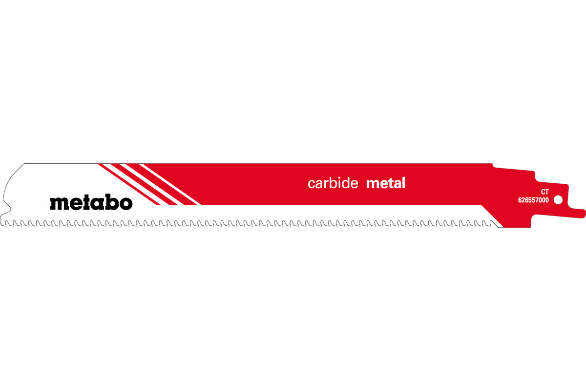 Hoja para sierras de sable \"carbide metal\" 225 x 1,25 mm (626557000) MET-626557000 | HOJAS DE SIERRA