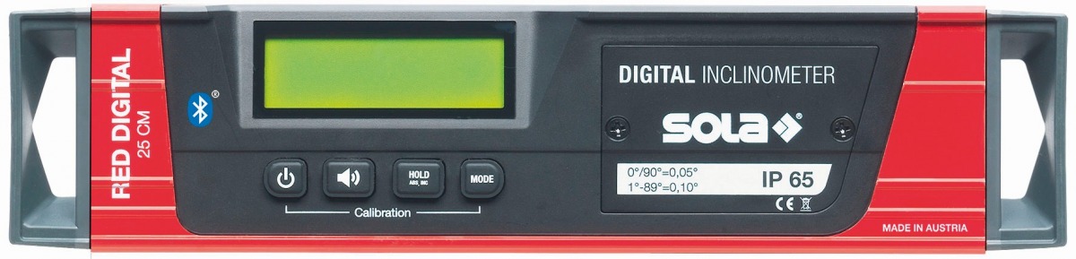 Inclinómetro digital corto RED 25 DIGITAL SOL-RED25DIGITAL | NIVELES