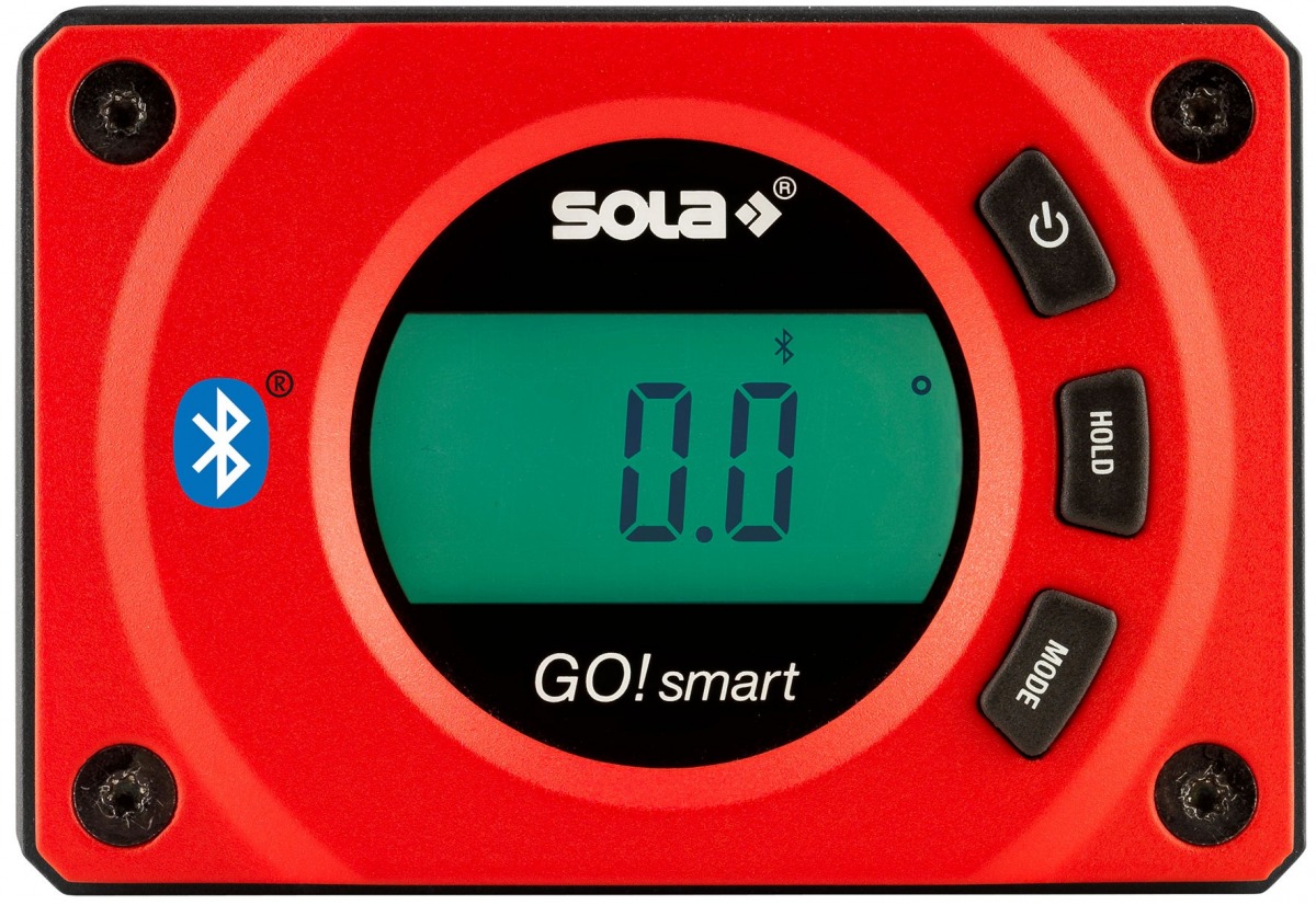 Inclinómetro y goniómetro digital con Bluetooth GO! Smart SOL-GOSMART | INCLINOMETRO
