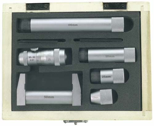Juego de micrómetro interno 50 - 200 mm 50 - 200 mm ASL-96230107 | MICROMETRO