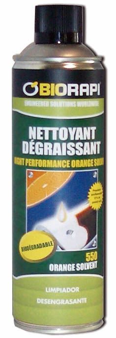 Limpiador desengrasante ecológico Orange solvent ORA-4550A4 | QUÍMICOS