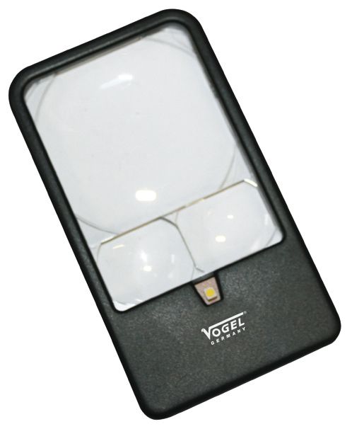 Lupa de bolsillo con LED VOG-601230 | LUPAS