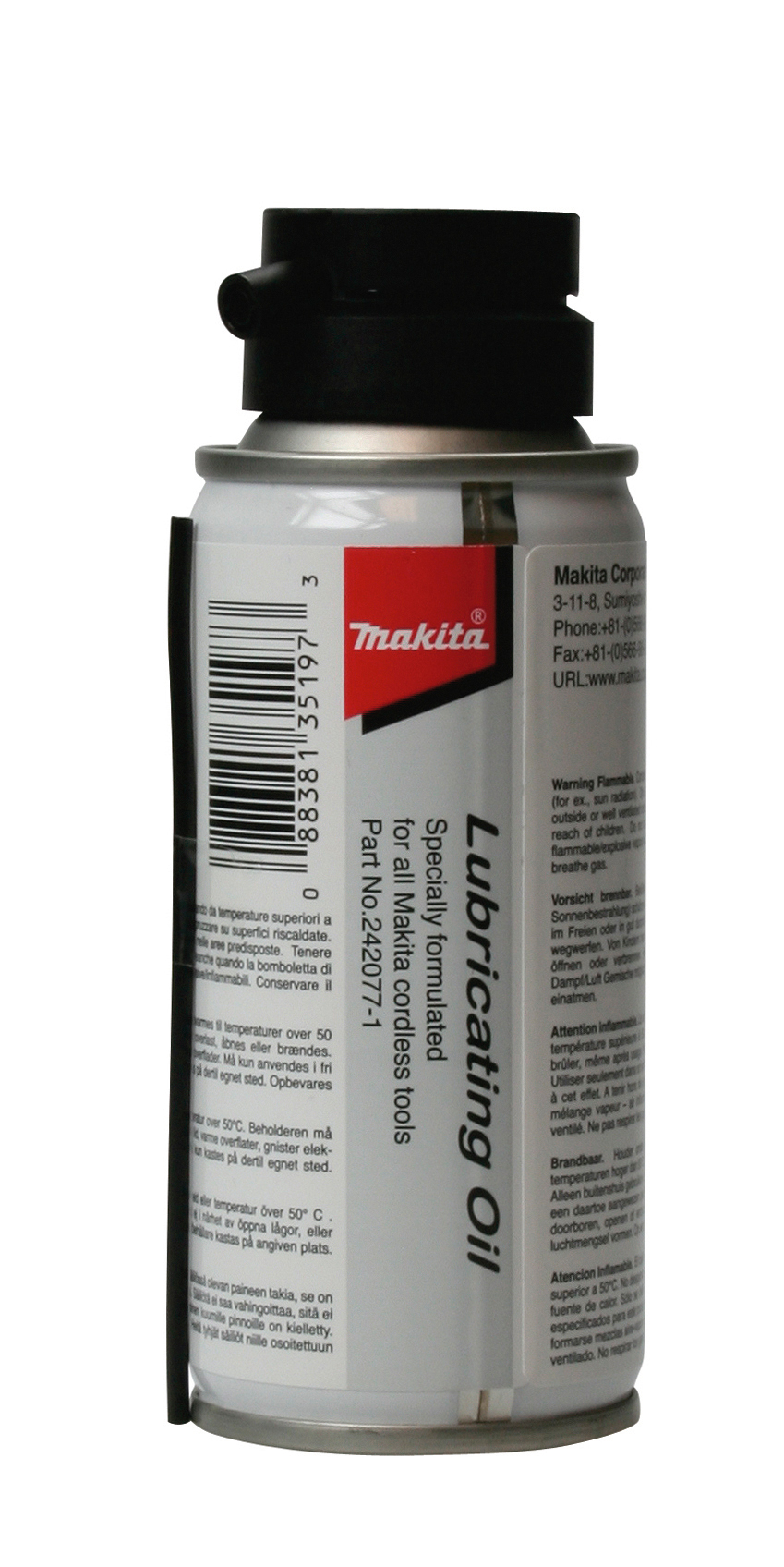Makita 242077-1 Aceite lubricante MAK-242077-1 | QUÍMICOS