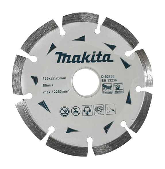 Makita D-52766 Disco de diamante DIAMAK segmentado 125mm MAK-D-52766 | DISCOS DE CORTE