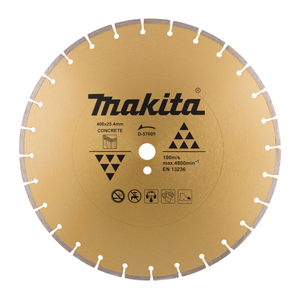 Makita D-57009 Disco de diamante DIAMAK segmentado 400mm MAK-D-57009 | DISCOS DE CORTE