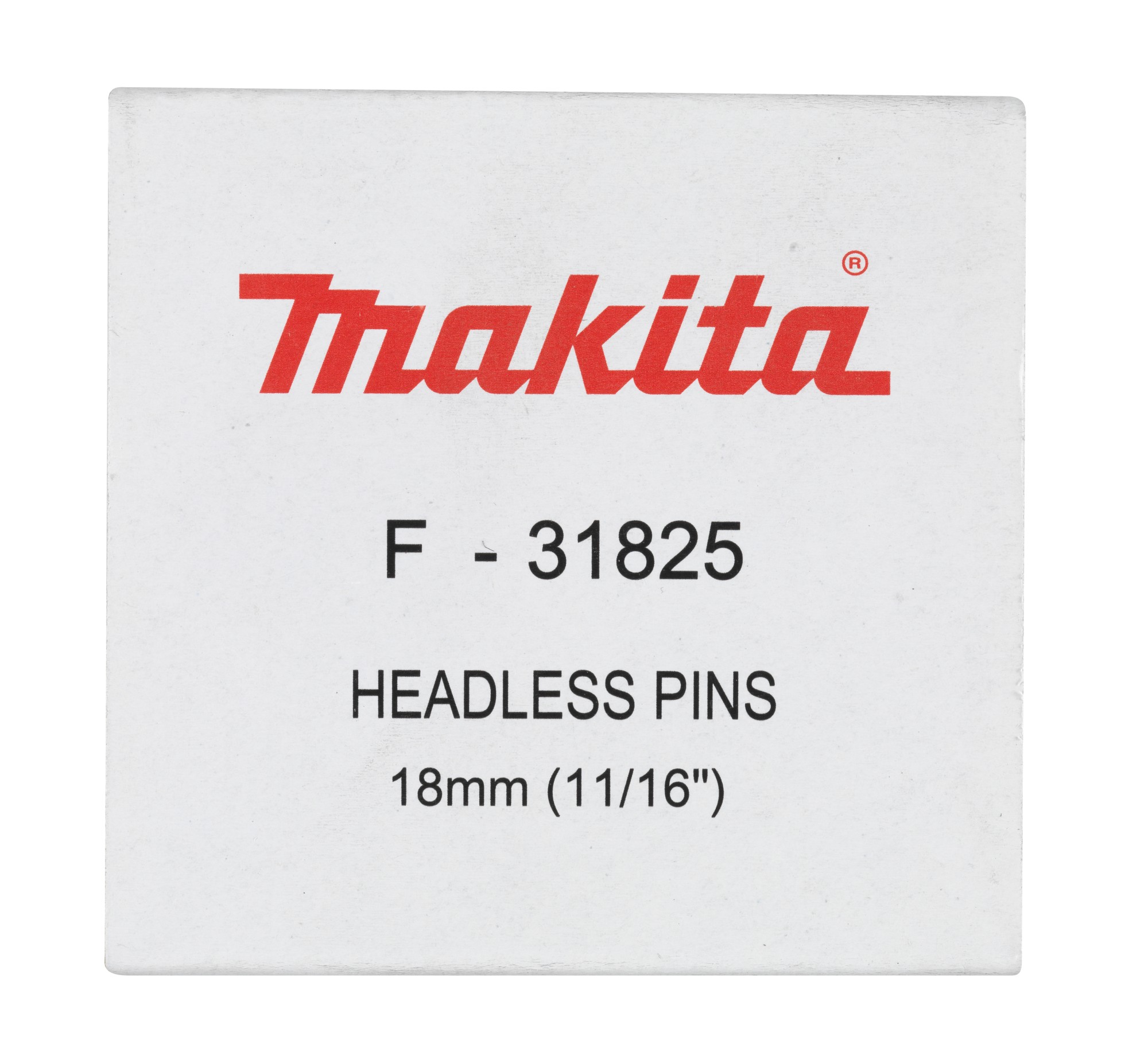 Makita F-31825 Clavos Pin 18mm MAK-F-31825 | CLAVIJERÍA