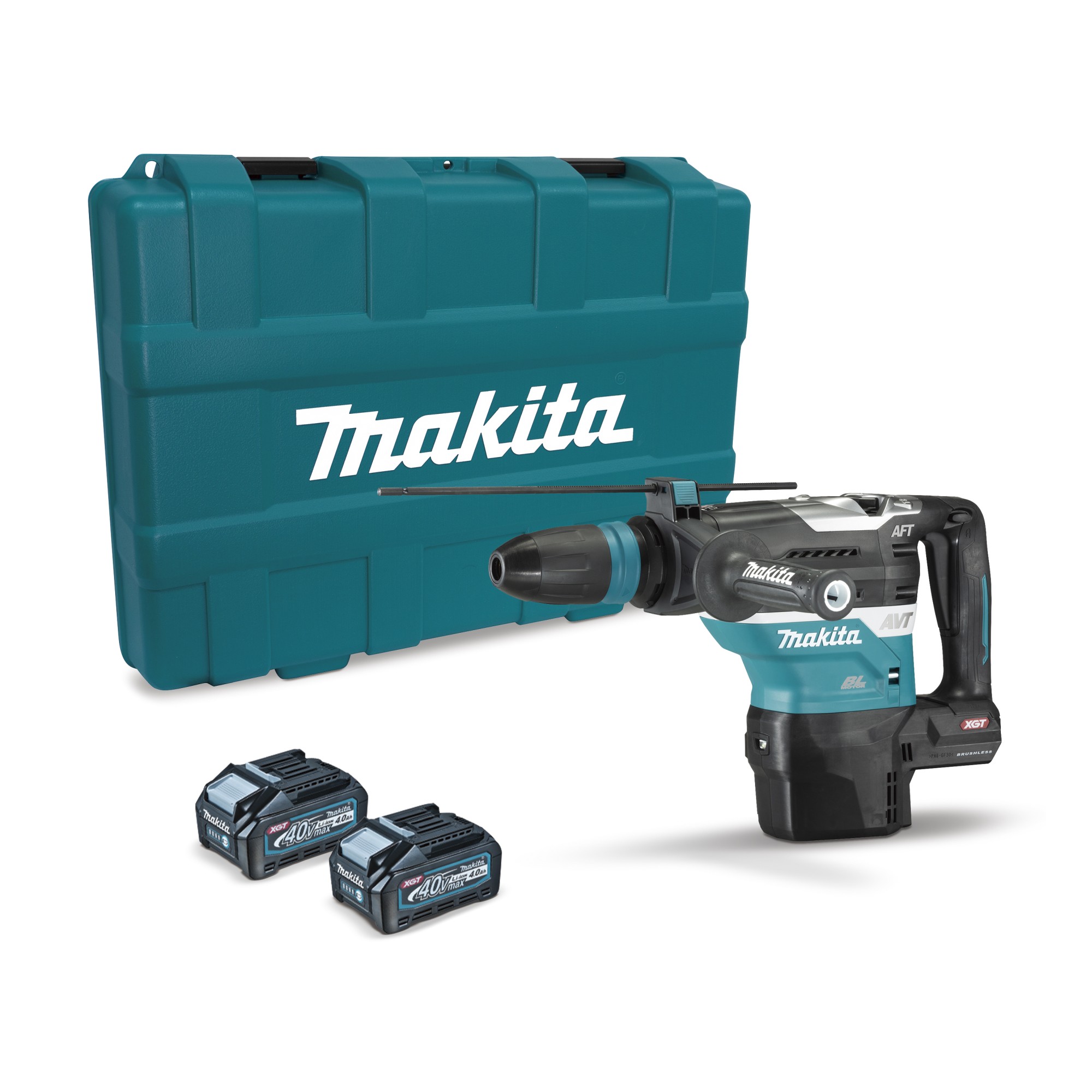 Makita HR005GM202 Martillo combinado BL 40Vmáx XGT 40 mm AFT AWS MAK-HR005GM202 | MARTILLOS ELÉCTRICOS