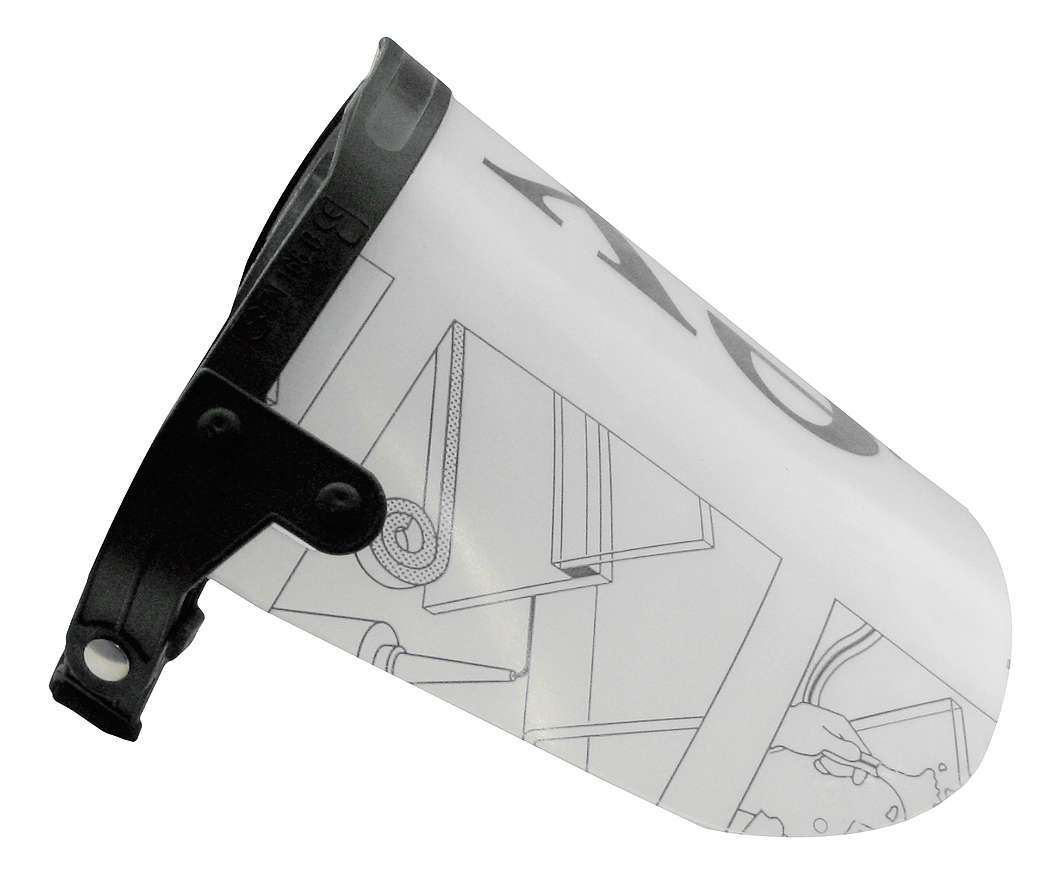 Makita  P-47363 Visera protectora transparente con goma MAK-P-47363 | PROTECCIÓN VISUAL