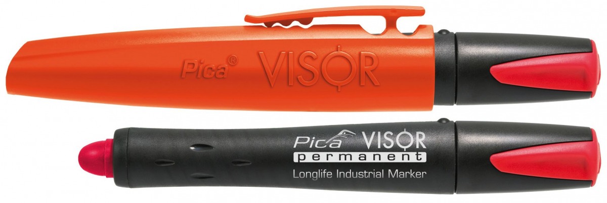 Marcador industrial de larga vida - Pica VISOR permanente PIA-990/36 | MARCADORES