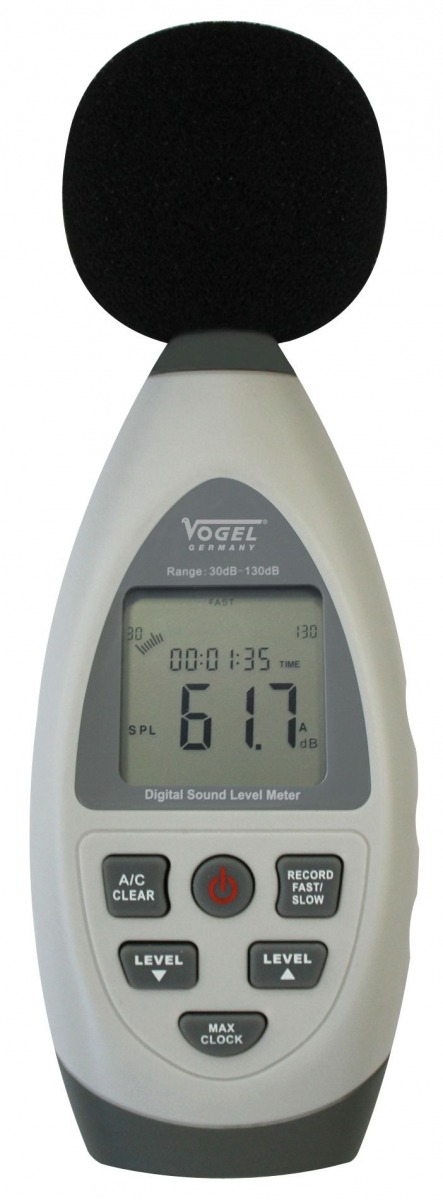Medidor del nivel de sonido electrónico digital VOG-641106 | SONOMETRO