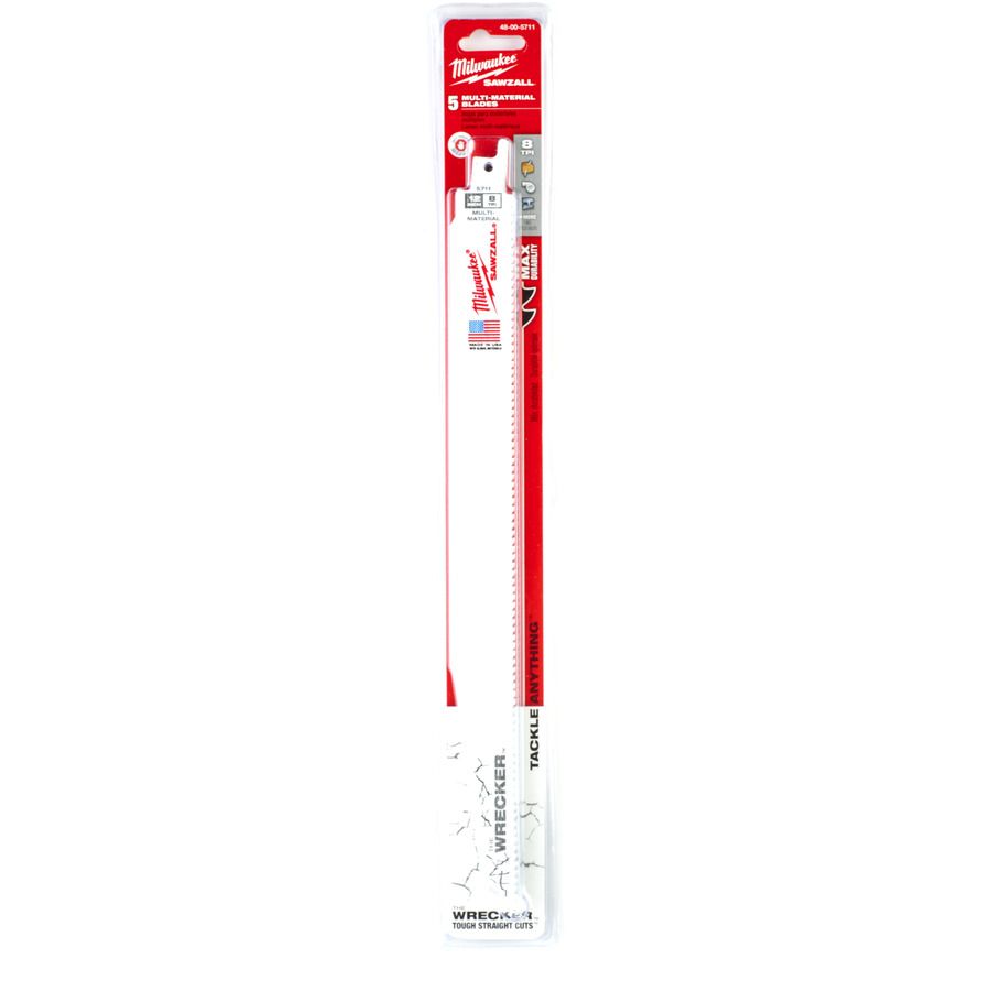 MILWAUKEE 48005701 Metal: Hojas EXTRA Heavy Duty - Multi Material: The WRECKER™ MIL-48005701 | 