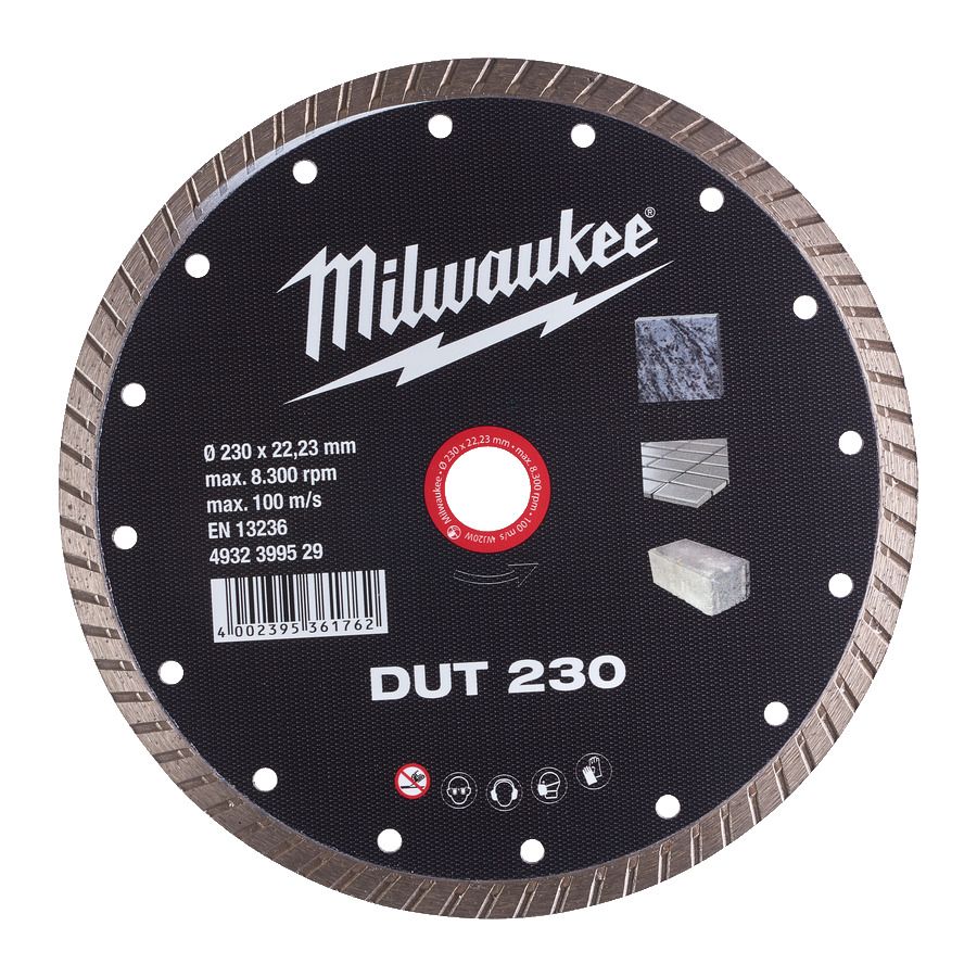 MILWAUKEE 4932399526 Discos de diamante DUT MIL-4932399526 | 