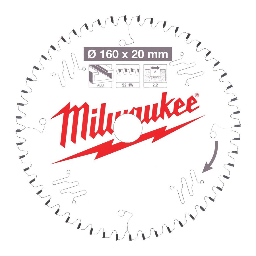 MILWAUKEE 4932471310 Discos para sierras circulares Gen II MIL-4932471310 | 