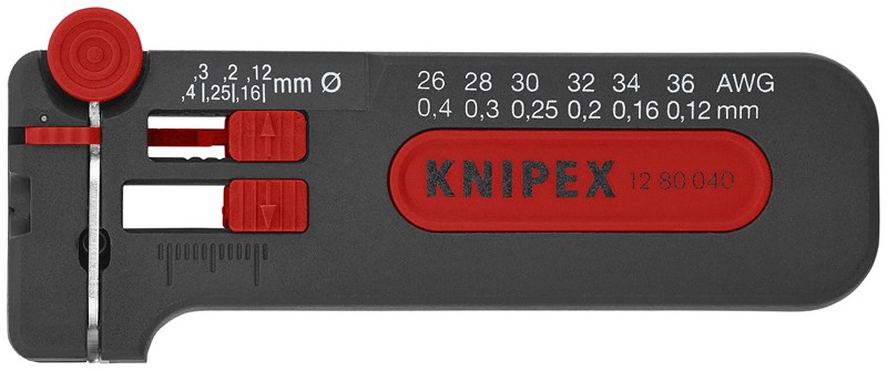 Mini pelacables  100 mm KNIPEX 12 80 040 SB KNI-12 80 040 SB | PELACABLES
