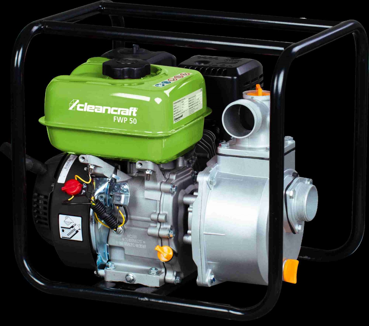 Motobomba gasolina Cleancraft FWP 50