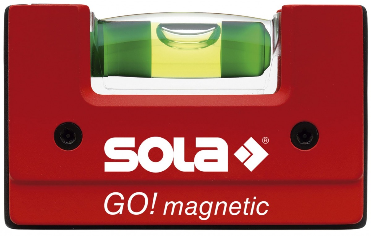 Nivel de burbuja compacto GO! Magnetic SOL-GOMAGNETIC | NIVELES