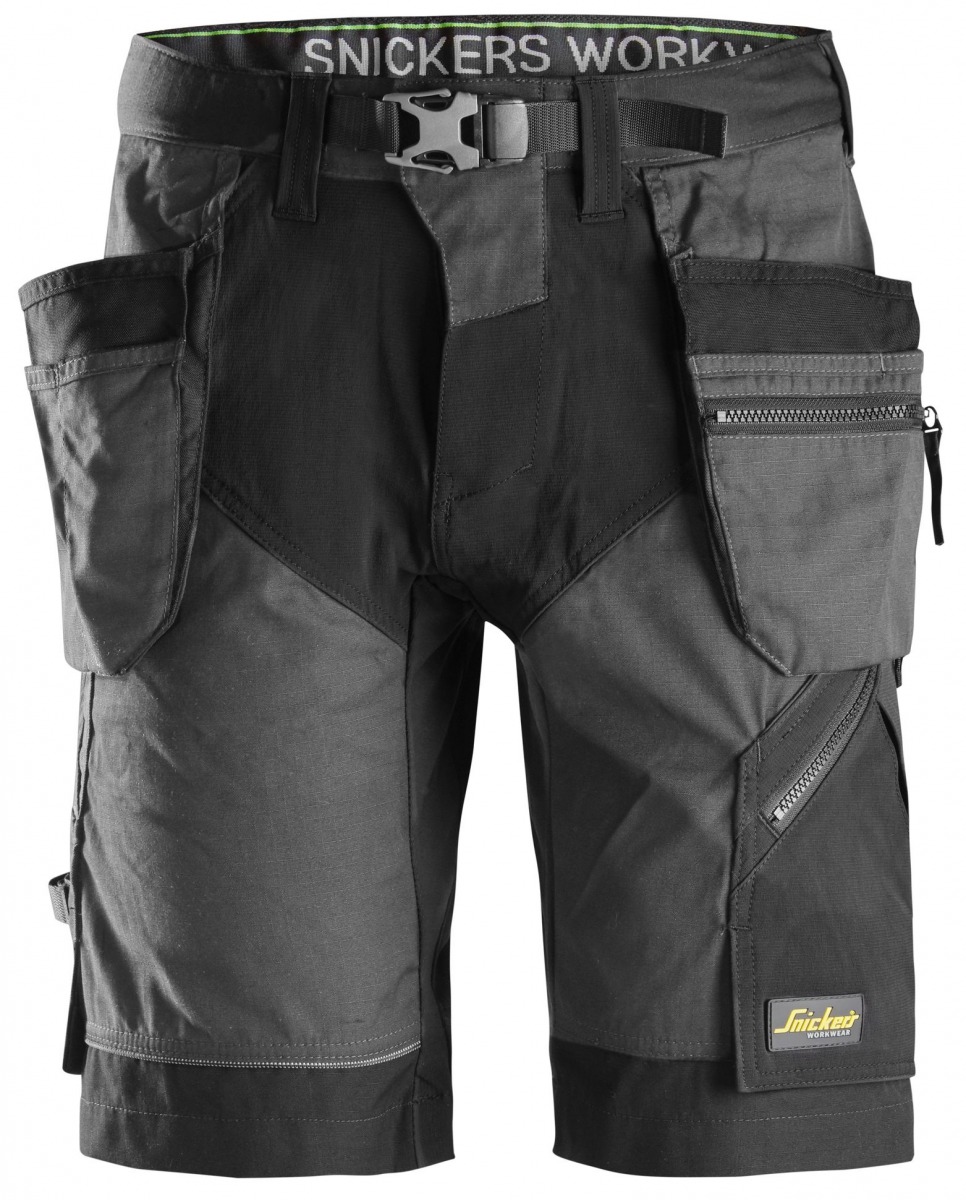 Pantalones cortos de trabajo FlexiWork+ bolsillos flotantes 6904 SNI-69049504044 | PANTALONES CORTOS