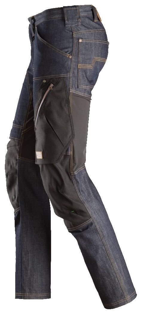 Pantalones largos de trabajo en tejido vaquero FlexiWork 6956 SNI-69566504044 | PANTALONES LARGOS