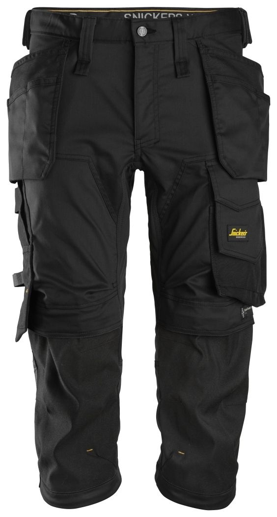 Pantalones pirata de trabajo elásticos bolsillos flotantes AllroundWork 6142 SNI-61420404044 | PANTALONES LARGOS