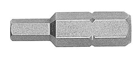 Puntas hexagonales de 25 mm en blister perforado WIT-327083 | PUNTAS