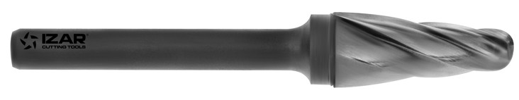 Ref. 9267 fresa rotativa metal duro norma-kel (l) conica redondeada IZA-55806 | FRESAS