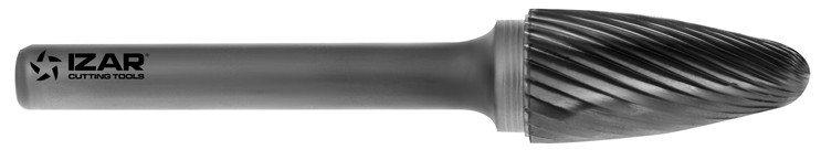 Ref. 9268 fresa rotativa metal duro norma-rbf (f) ojiva redondeada IZA-55753 | FRESAS