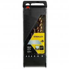 Cassette con 6 brocas de cobalto HSS-E SBD-STA56002-QZ | BROCAS 0