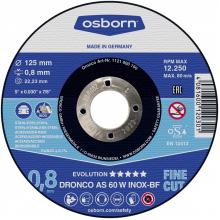 Disco de corte AS 60 W INOX Evolution DRO-AS60W-115 | DISCOS DE CORTE 0