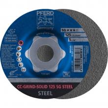 Discos de desbaste CC-GRIND-SOLID SG STEEL (acero)