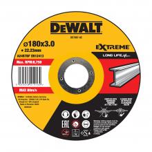 DX7967-AE - Disco de corte concavo EXTREME® para metal con grano industrial de óxido de alumínio 180 x 3 x 22.23mm