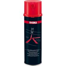 Spray trazador de obras bote spray 500ml rojo E-COLL