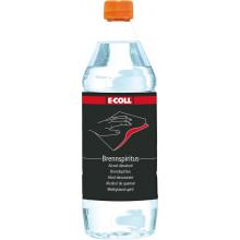 Botella de alcohol desnaturalizado 1l E-COLL